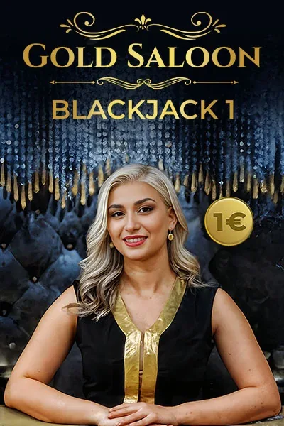 Gold Saloon Blackjack 1 chez Afkspin Casino